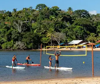 Aventuras nos Esportes de Praia no Rio Tapajós