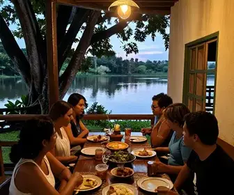 Descubra o Restaurante da Dona Dulce no Canal do Jari, Santarém