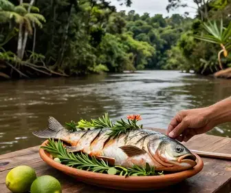 Descubra o Sabor do Piracaia: Peixe Assado à Moda Ribeirinha Descubra o Sabor do Piracaia: Peixe Assado à Moda Ribeirinha