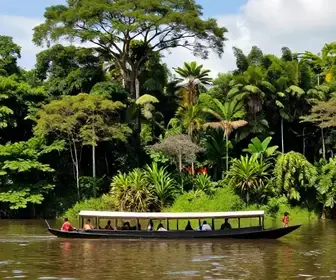 Explorando o Rio Amazonas em Santarém: Natureza e Aventura