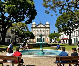 Praça Barão de Santarém: O Coração da Cidade